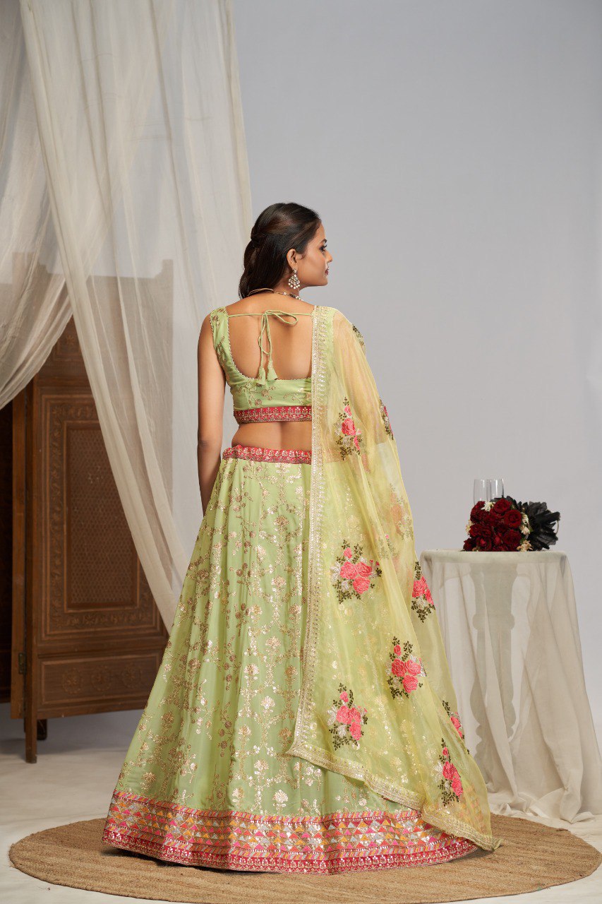 Present New Trending Lehenga Choli By Vastra wear