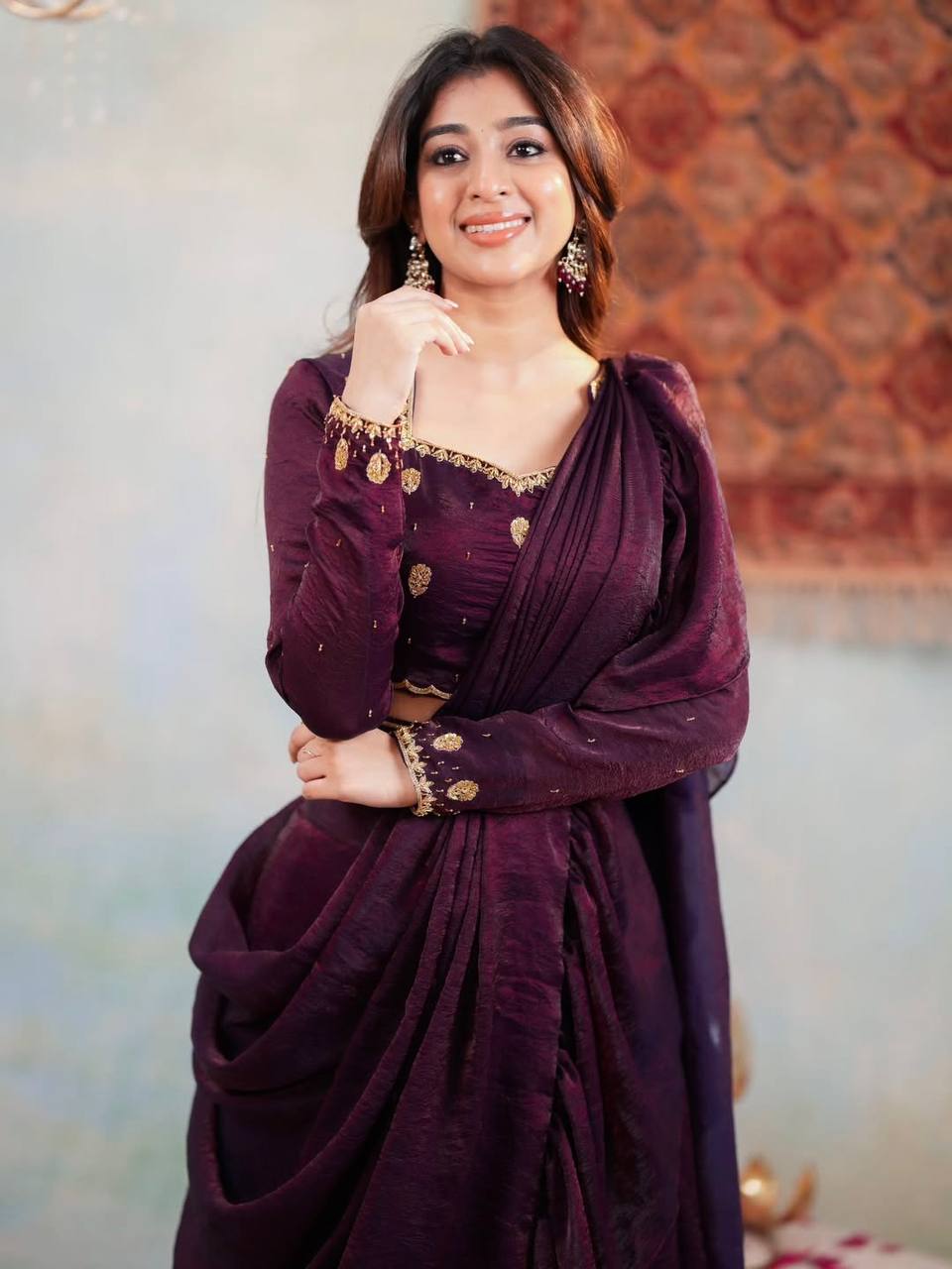 Vastrawear Launching  Designer Party Wear Lahenga Saree Collection