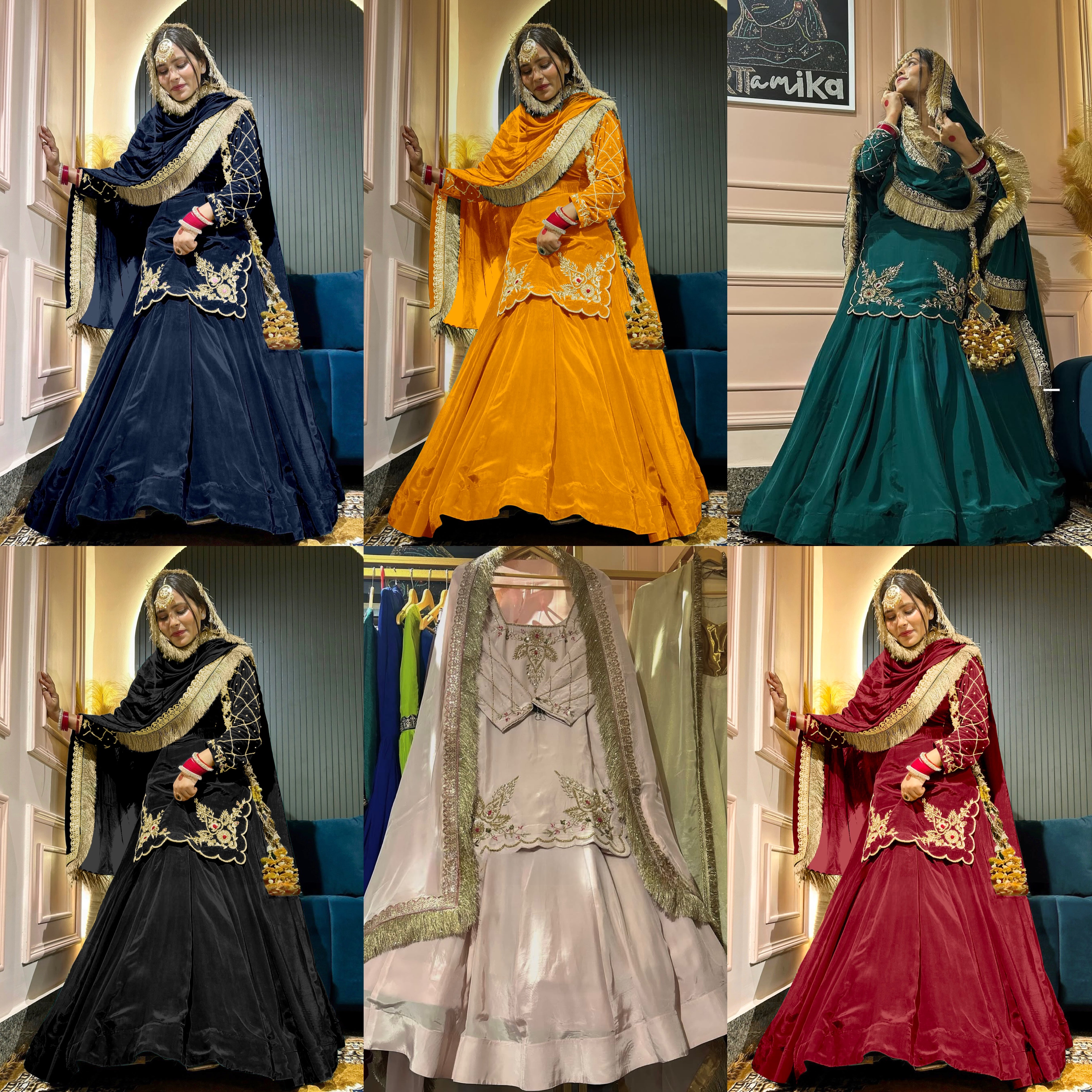 Women's Stylish Drishyaa Lehenga Choli and Dupatta Set