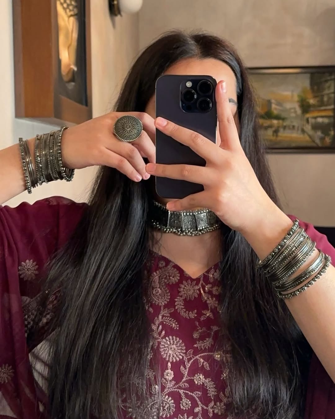 Premium Maroon Color Heavy Floral Embroidered Georgette Suit Set with Matching Dupatta | Traditional Festive & Party Wear Ethnic Outfit for Women