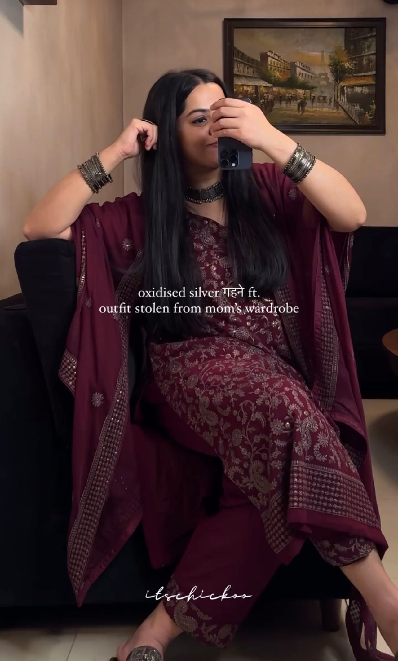 Premium Maroon Color Heavy Floral Embroidered Georgette Suit Set with Matching Dupatta | Traditional Festive & Party Wear Ethnic Outfit for Women