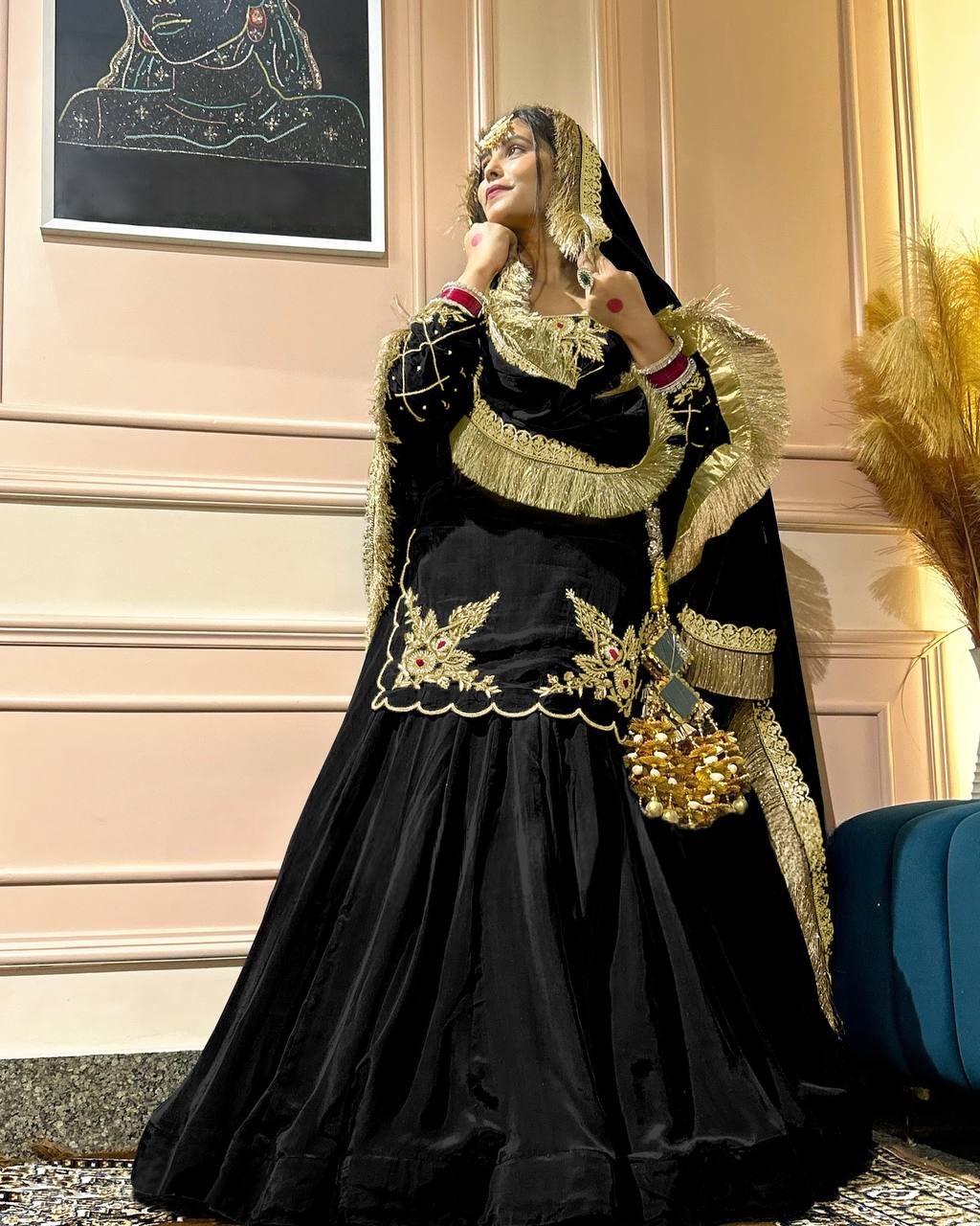 Women's Stylish Drishyaa Lehenga Choli and Dupatta Set