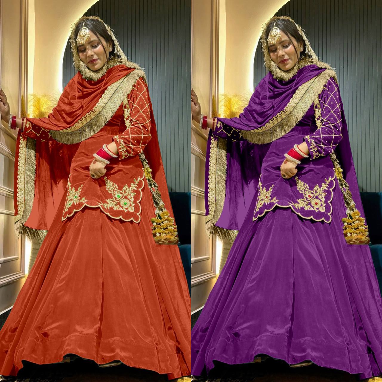 Women's Stylish Drishyaa Lehenga Choli and Dupatta Set