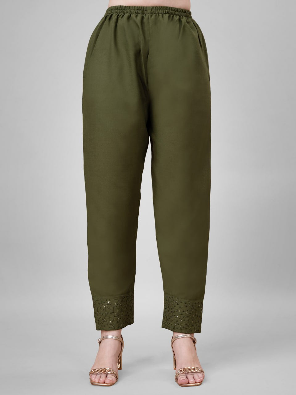 Elegant  Cotton Kurta Set with Embroidered Neckline and Printed Dupatta – Daily & Office Wear