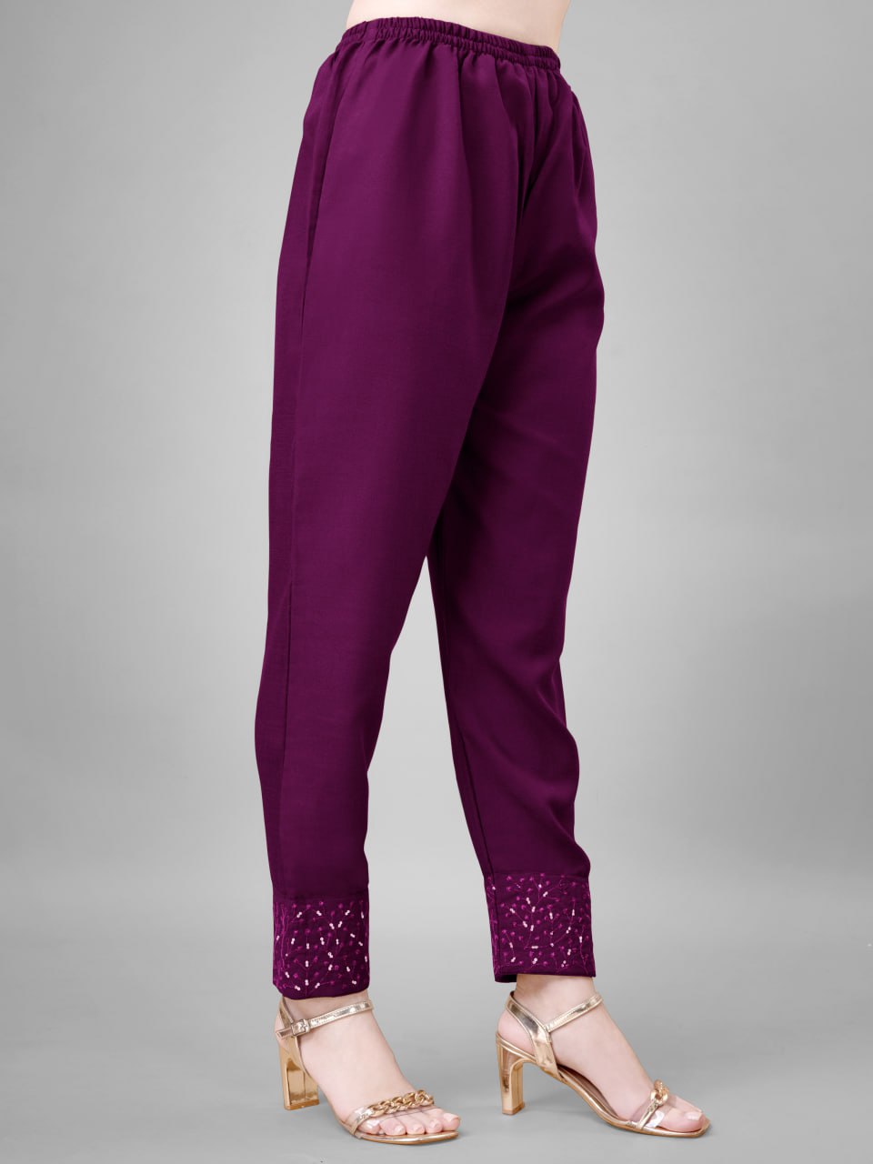 Elegant  Cotton Kurta Set with Embroidered Neckline and Printed Dupatta – Daily & Office Wear