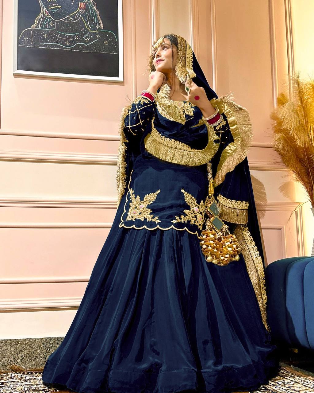 Women's Stylish Drishyaa Lehenga Choli and Dupatta Set