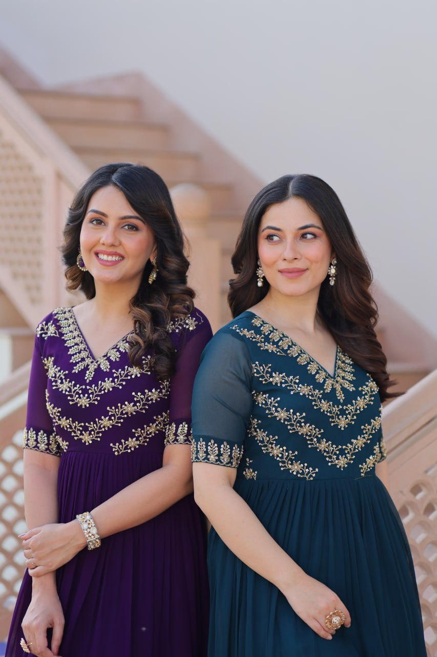 🛍 Premium Readymade Designer Gown Collection By Vastra Wear. 💃🏻