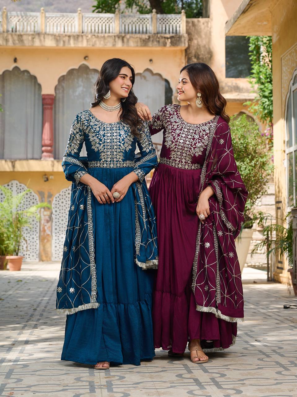 Vastrawear is Launching New Festival Long Gown & Hevy Duptta