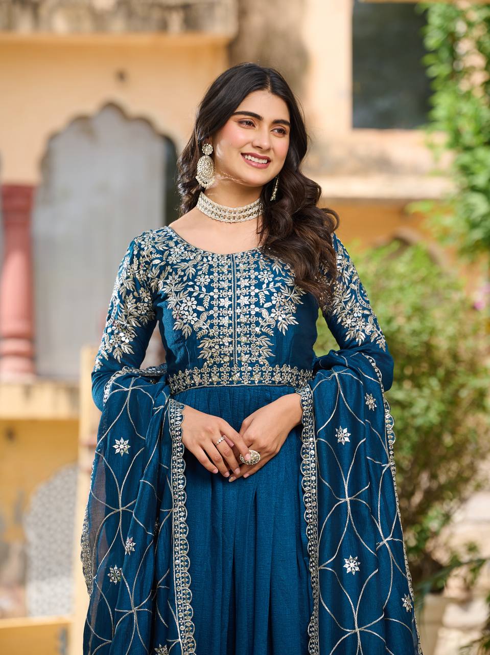 Vastrawear is Launching New Festival Long Gown & Hevy Duptta