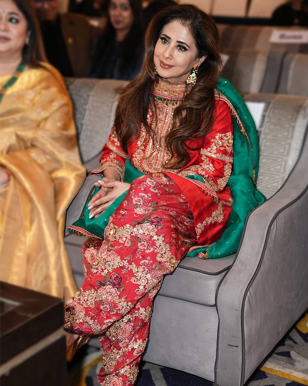 👗*Launching New 👗 Đěsigner Party Wear Look top with farshi salwar*