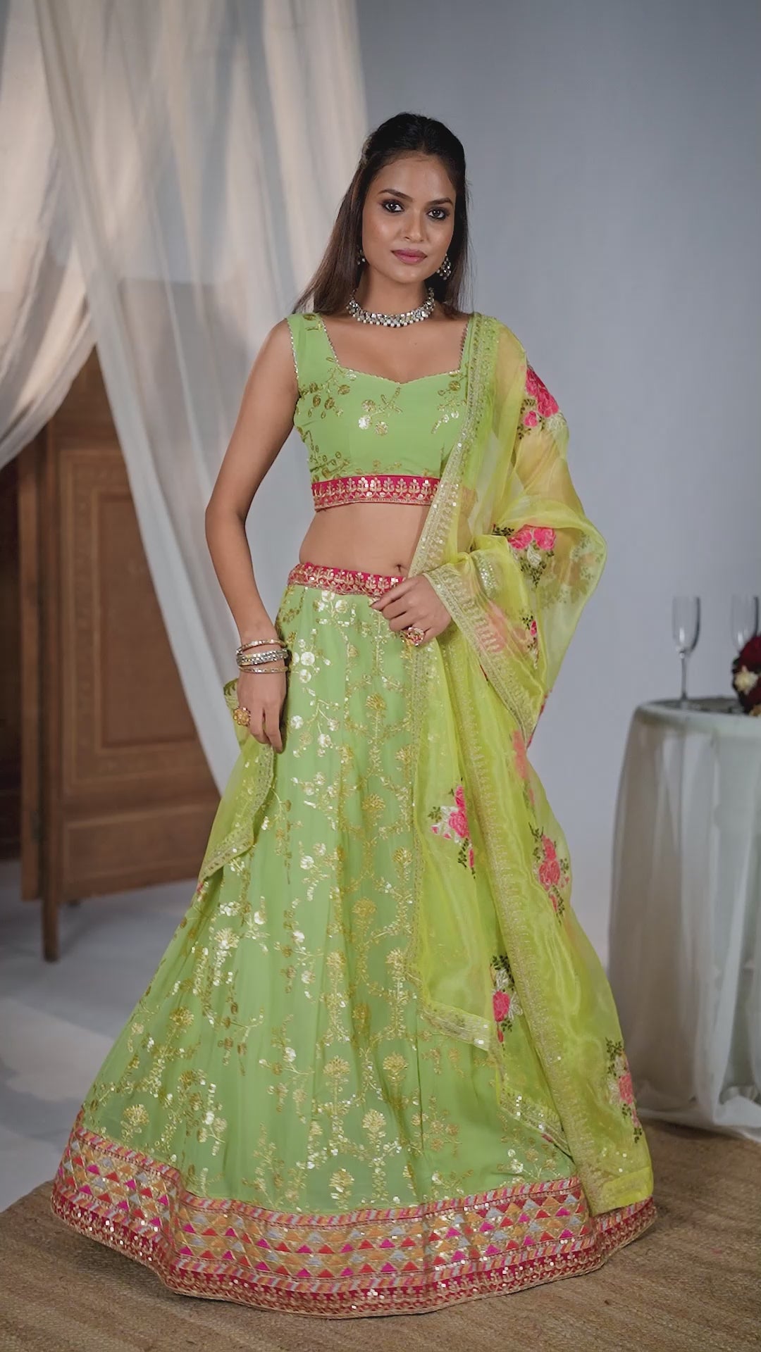 Present New Trending Lehenga Choli By Vastra wear