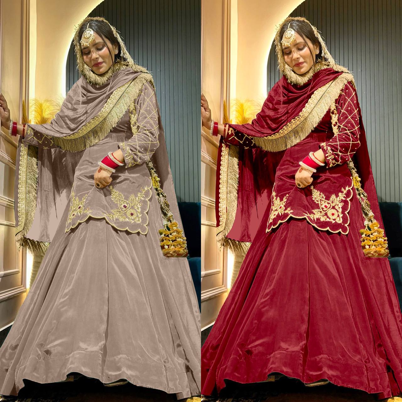 Women's Stylish Drishyaa Lehenga Choli and Dupatta Set