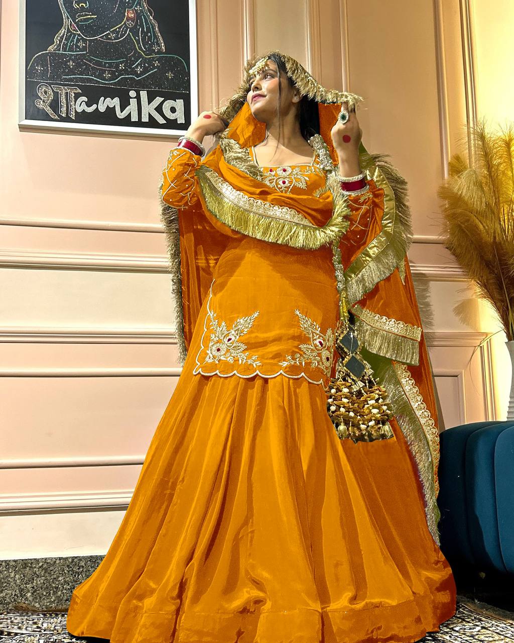 Women's Stylish Drishyaa Lehenga Choli and Dupatta Set